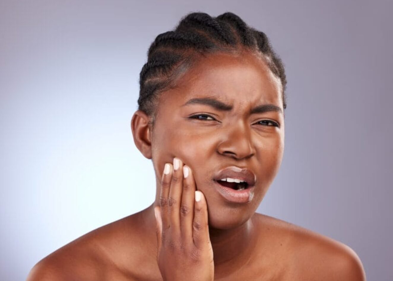 patient with toothache
