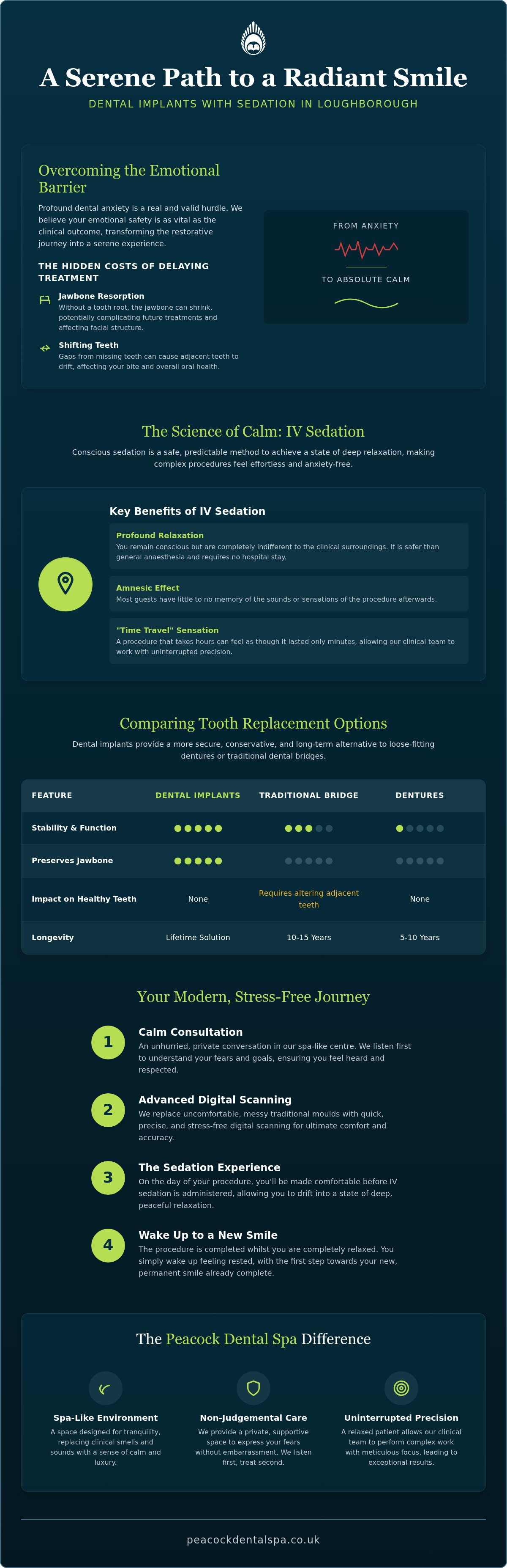 Dental Implants with Sedation in Loughborough: A Gentle Path to a Confident Smile
