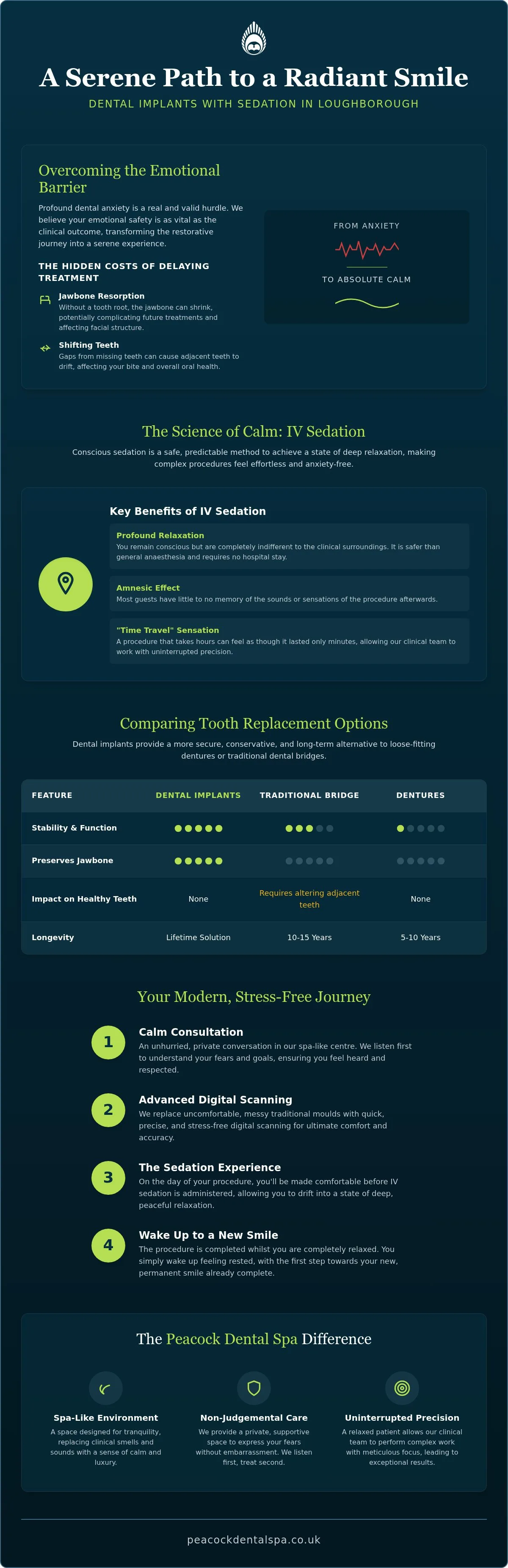 Dental Implants with Sedation in Loughborough: A Gentle Path to a Confident Smile