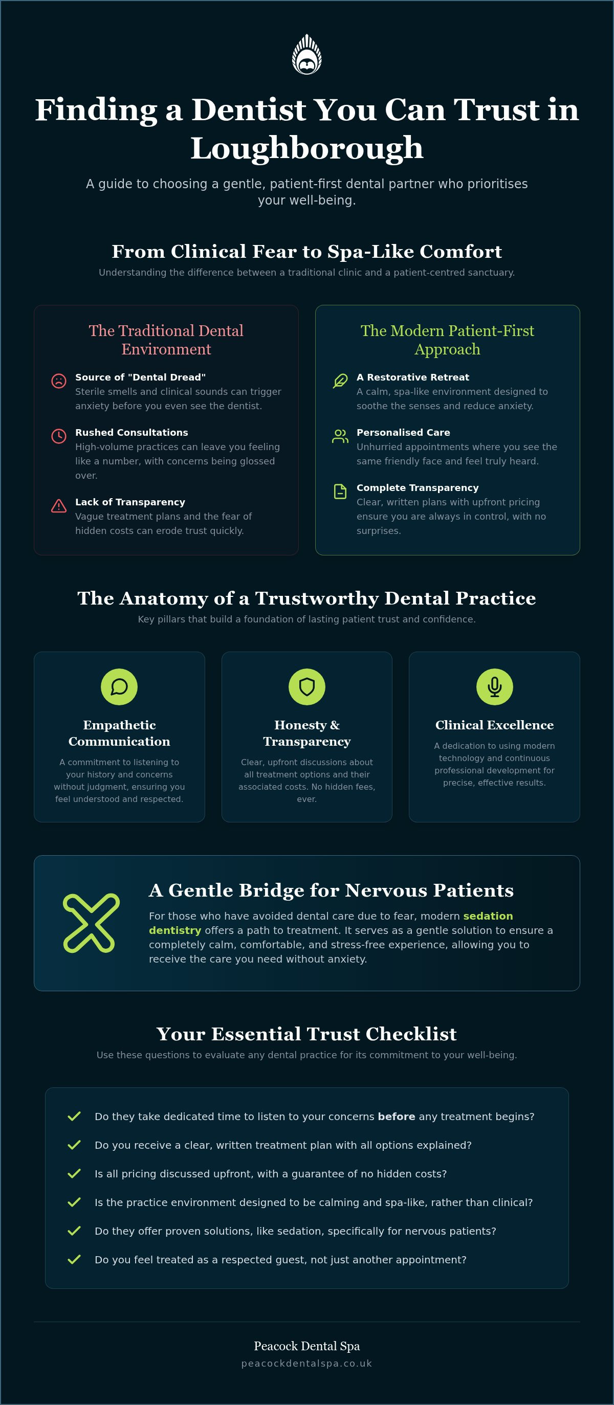 Finding a Dentist I Can Trust in Loughborough: A Guide to Gentle Care